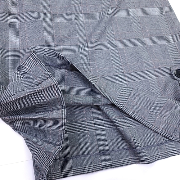 Larry Levine Stretch Grey Skirt Sz 10 - Picture 7 of 9